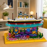  Construction Bricks Titanic Ship on a Coral Reef 3892 pcs. | Shoptok.si