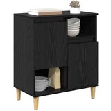 vidaXL Strani šal Črni hrast 35 x 60 x 70 cm Konstruiran les | Shoptok.si