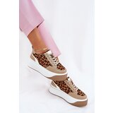 Boto Women Sneakers On Massive Platform Leopard Beige Tamorniel | shoptok.hr