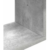  Polica na zidu Betonska siva 70 x 20 x 100 cm Konstruirano drvo | shoptok.hr
