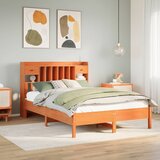 vidaXL Krevet s regalom za knjige bez madraca 120 x 200 cm od borovine Cijene