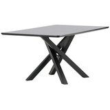 Venture Home Piazza klub stolić 100 × 60 cm, crni | shoptok.hr