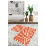 Mila Home Oranžne žametne kopalniške preproge v kompletu 2 ks 60x100 cm – | Shoptok.si