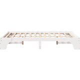  Krevet Bijeli Drvo 120 x 200 cm Izdržljiv Pravokutni | shoptok.hr