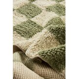 Jotex Zelena/kremno bela bombažna preproga 170x240 cm Mela – | Shoptok.si