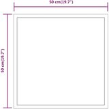  LED kopalniško ogledalo 50x50 cm, (20798393) | Shoptok.si