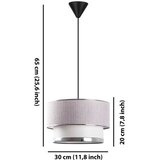 Opviq Luster Cake, 65cm, E27, Svijetlosiva | Eponuda.ba