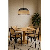  Visilica na sajli BOHO 1xE27/60W/230V prečnik 40 cm crna/ratan | Eponuda.com