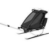 Thule Chariot Sport 2 single multifunkcionalna sportska prikolica za bicikl - 1 dijete, crna | shoptok.hr