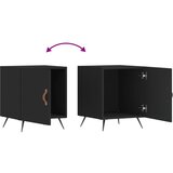  Noćni ormarići 2 kom crni 40 x 40 x 50 cm od konstruiranog drva | shoptok.hr