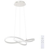 Brilagi LED prigušiva luster na sajli INFINITY LED/55W/230V 50x50 cm bela + daljinski upravljač | Eponuda.com