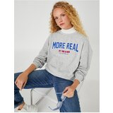 Koton Sweatshirt - Gray - Relaxed fit | shoptok.hr