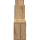  Zidna polica boja hrasta 167,5x18x68 cm konstruirano drva | shoptok.hr