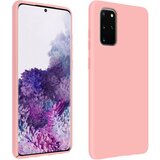 AVIZAR Poltrdi silikonski ovitek za Samsung S20 Plus z mehkim zakljuckom na dotik - roza, (20719369) | Shoptok.si