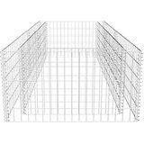 vidaXL Gabionska sadilica od pocinčanog čelika 180 x 90 x 50 cm | shoptok.hr