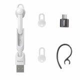 Baseus A05 bluetooth slušalke bela | Shoptok.si