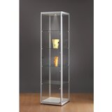  Vitrina, višina 2000 mm, LED-osvetlitev, glava svetilke s Ø 35 mm, ŠxG 500 x 500 mm | Shoptok.si
