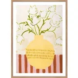 Slika 52x72 cm Yellow Vase –