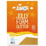 Junior jolly Glitter Foam, eva pena sa šljokicama, A4, 10K, odaberite nijansu Narandžasta Cene