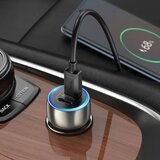 hoco. Avto polnilec HOCO 2x Type C + kabel Type C v Type C PD 40W Z48 siv | Shoptok.si