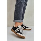 Zazoo N1068 Leather Low Sneakers Women Black | Shoptok.si