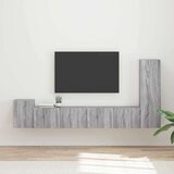 Set TV komoda Zidne 3 pcs Siva Sonoma Konstruirano drvo | shoptok.hr