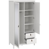 Tvilum Bijeli ormar s ogledalom 102x199x58 cm Madrid – | shoptok.hr