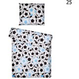  Posteljina set 2 elementa za krevet 160x80 cm uzorak-25 | shoptok.hr