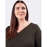 Tom Tailor Women + Majica temno zelena | Shoptok.si