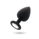 Intense Analni čep Shelki S črn | Shoptok.si