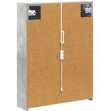  Kupaonski ormar s ogledalom Betonski sivi 53,5 x 15,5 x 70 cm | shoptok.hr