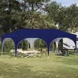  Rastezljivi šator za zabave Plava 575 x 288 x 245 cm Cijene