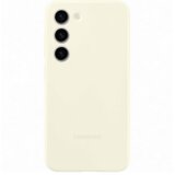 Samsung original silikonski ovitek EF-PS911TUE za Galaxy S23 5G - bel Cene