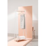 YES EVERYDAY Bel/v naravni barvi jeklen obešalnik 63x180 cm Haldor – | Shoptok.si