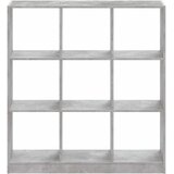  Regal za knjige boja betona 102 x 32 x 108 cm konstruirano drvo | shoptok.hr