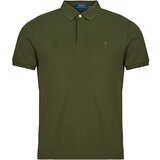 Polo Ralph Lauren POLO COUPE DROITE EN PIMA COTON Kaki | shoptok.hr
