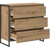 Kreveta s ladicama Umjetnička hrastovina 79 x 36 x 75.5 cm | shoptok.hr