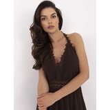 Italy Moda Dress-MI-SK-88573.83-dark brown | Shoptok.si