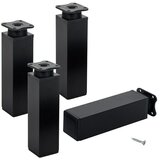 WALTECO Postolje za namještaj (D x Š x V: 40 x 40 x 150 mm, Nosivost: 50 kg, Plastika) Cijene