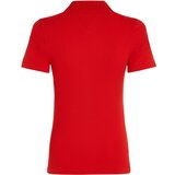 Tommy Hilfiger Majica svetlo rdeča | Shoptok.si