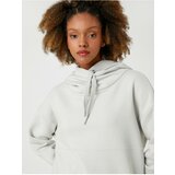 Koton Hooded Basic Sweatshirt Oversize Cene