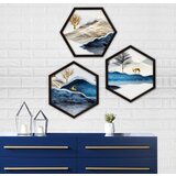 Wallity Uramljena slika 6GEN170050, 35x35 cm, 3 dela Cene