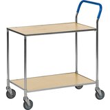 Kongamek Servirni voziček KOMFORT, police v imitaciji breze, DxŠxV 840 x 435 x 900 mm | Shoptok.si