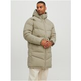 Jack & Jones Beige Men's Quilted Winter Coat Vester - Men | Shoptok.si