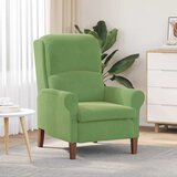 Fotelja Svijetlo zelena Baršun | shoptok.hr