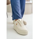 Boto PM1 Sneakers Women's Sports Shoes Insulated On Massive Sole Beige Ardiela | Shoptok.si