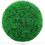  Kugle od umjetnog šimšira 2 kom 52 cm | shoptok.hr