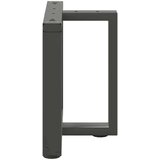  Noge za klubsko mizico v obliki črke T 2 kosa antracit 50x25x(42-43) cm jeklo, (22123945) | Shoptok.si
