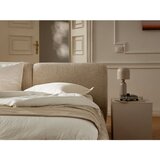 Micadoni Tamno sivi tapecirani bračni krevet s prostorom za odlaganje s podnicom 200x200 cm Solange – | shoptok.hr