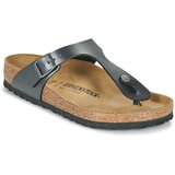 Birkenstock Gizeh BF Metallic Black Srebrna | shoptok.hr